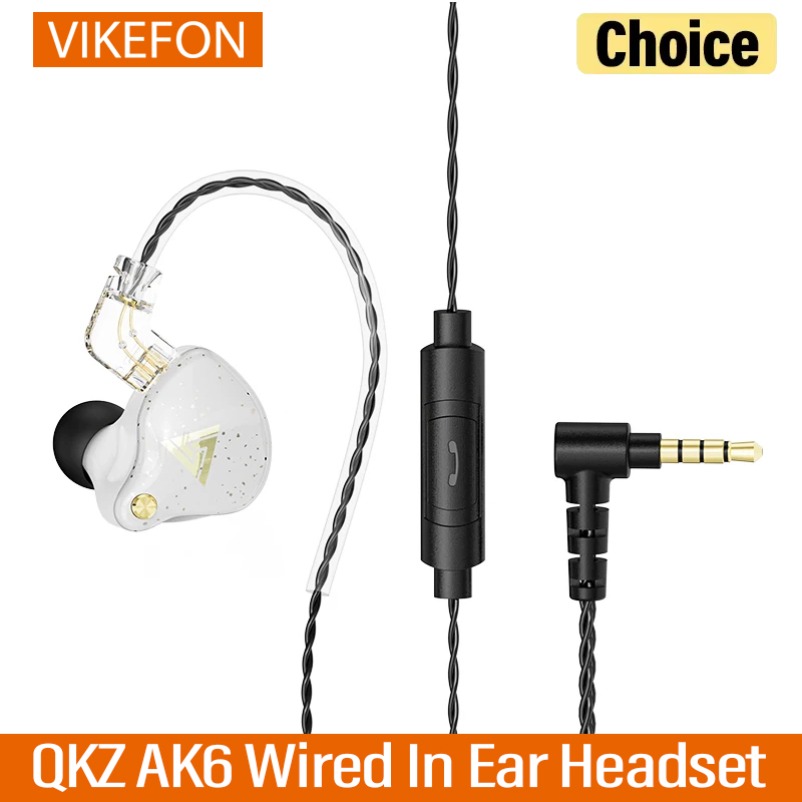 Pc Gaming Earbuds - QKZ AK6 Copper Driver Wired Earphone