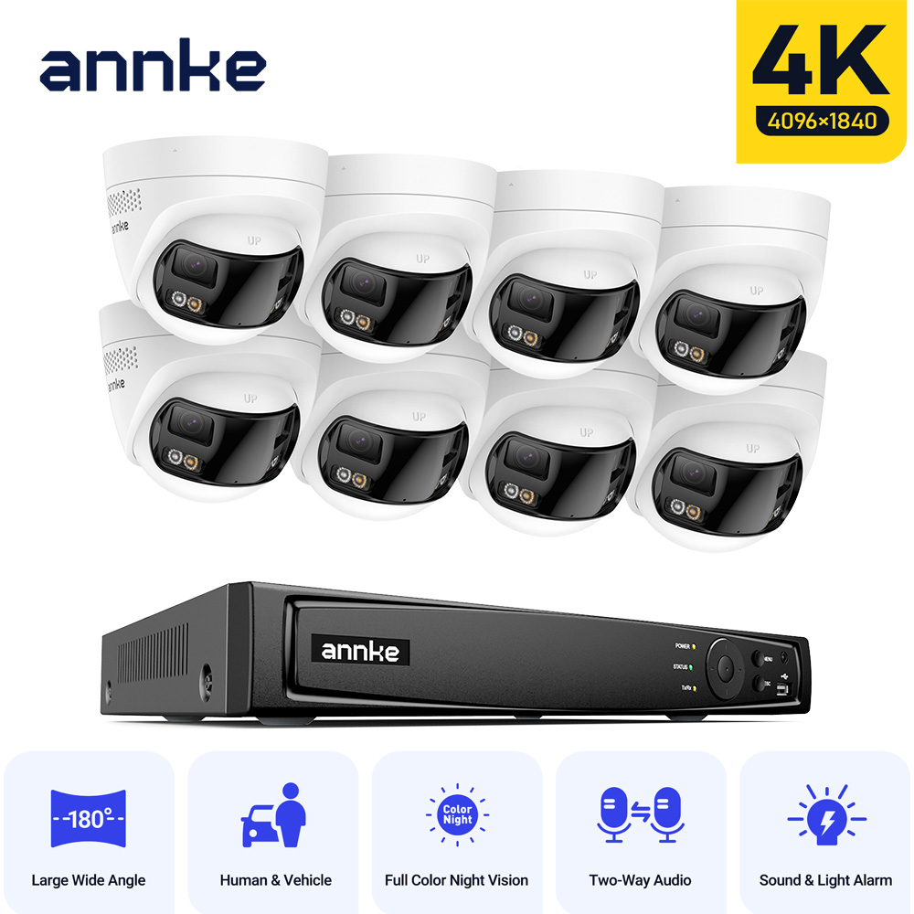 Webcam 4K - ANNKE 4K Outdoor Video Security Camera