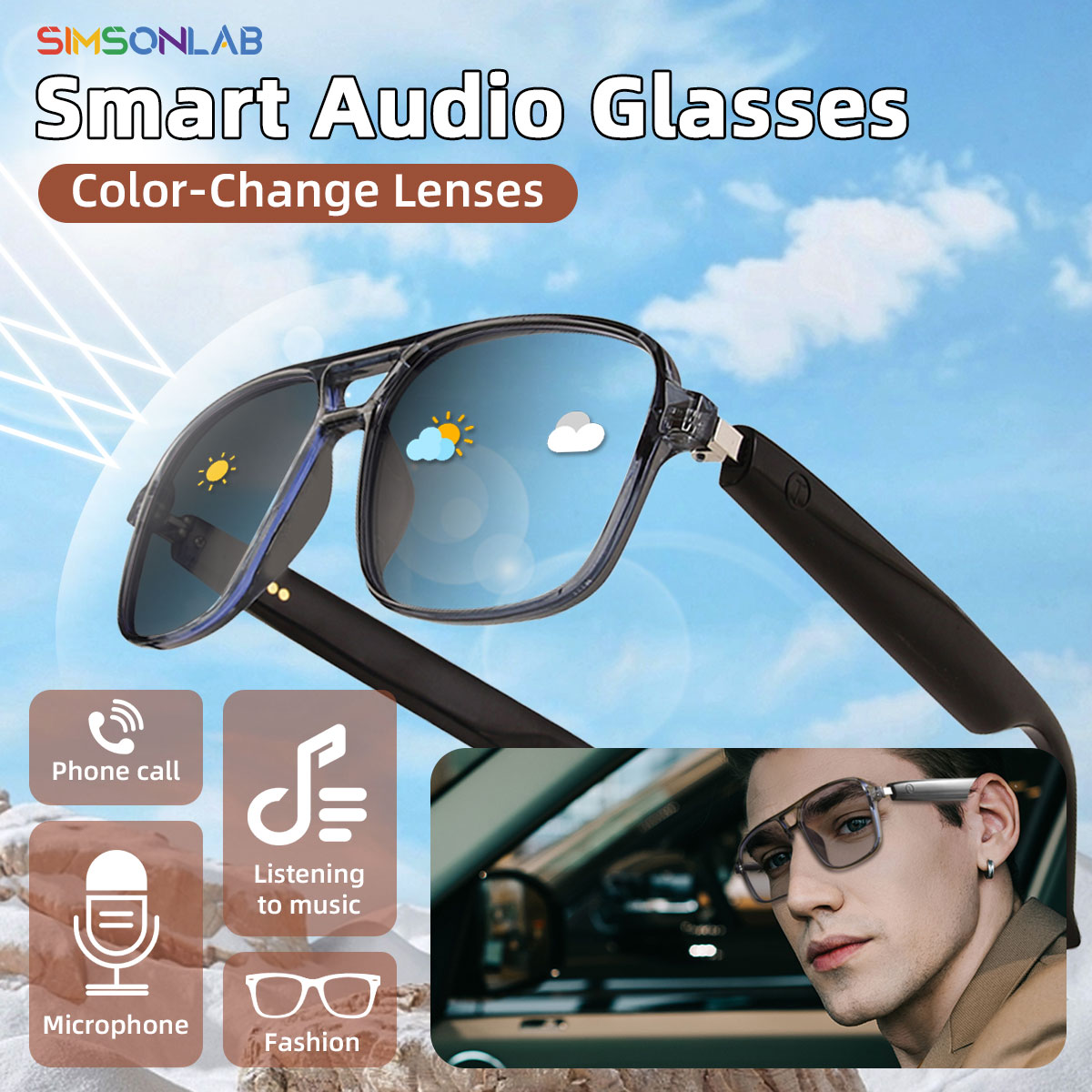 Gaming Controller - 2025 NEW Smart Glasses Ai Voice