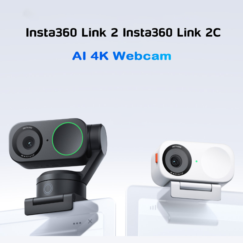 Webcam 4K - Insta360 Link 2 & 2C- PTZ