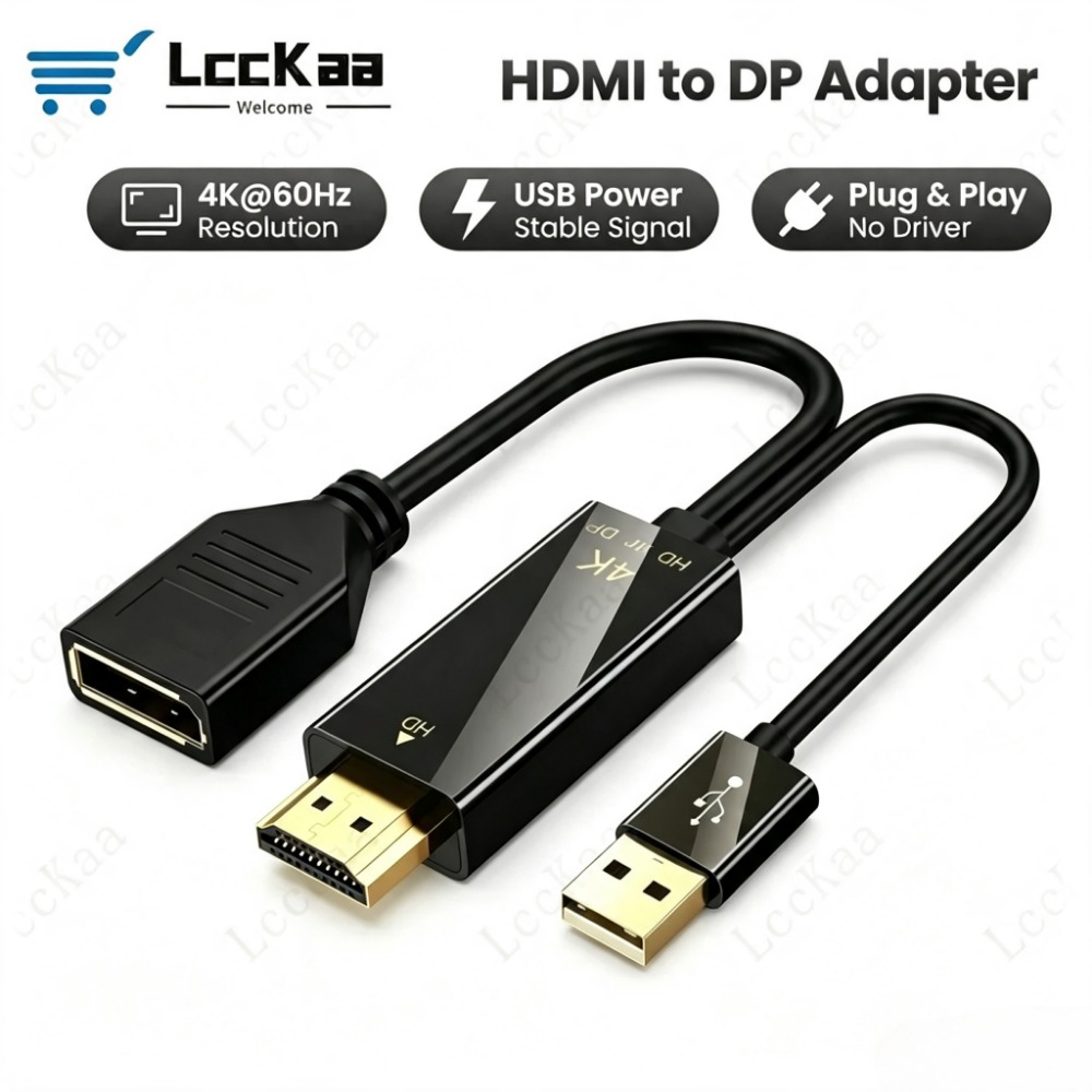 Pc Gaming Vs Ps5 - 4K@60Hz HDMI-compatible To DisplayPort Cable DP