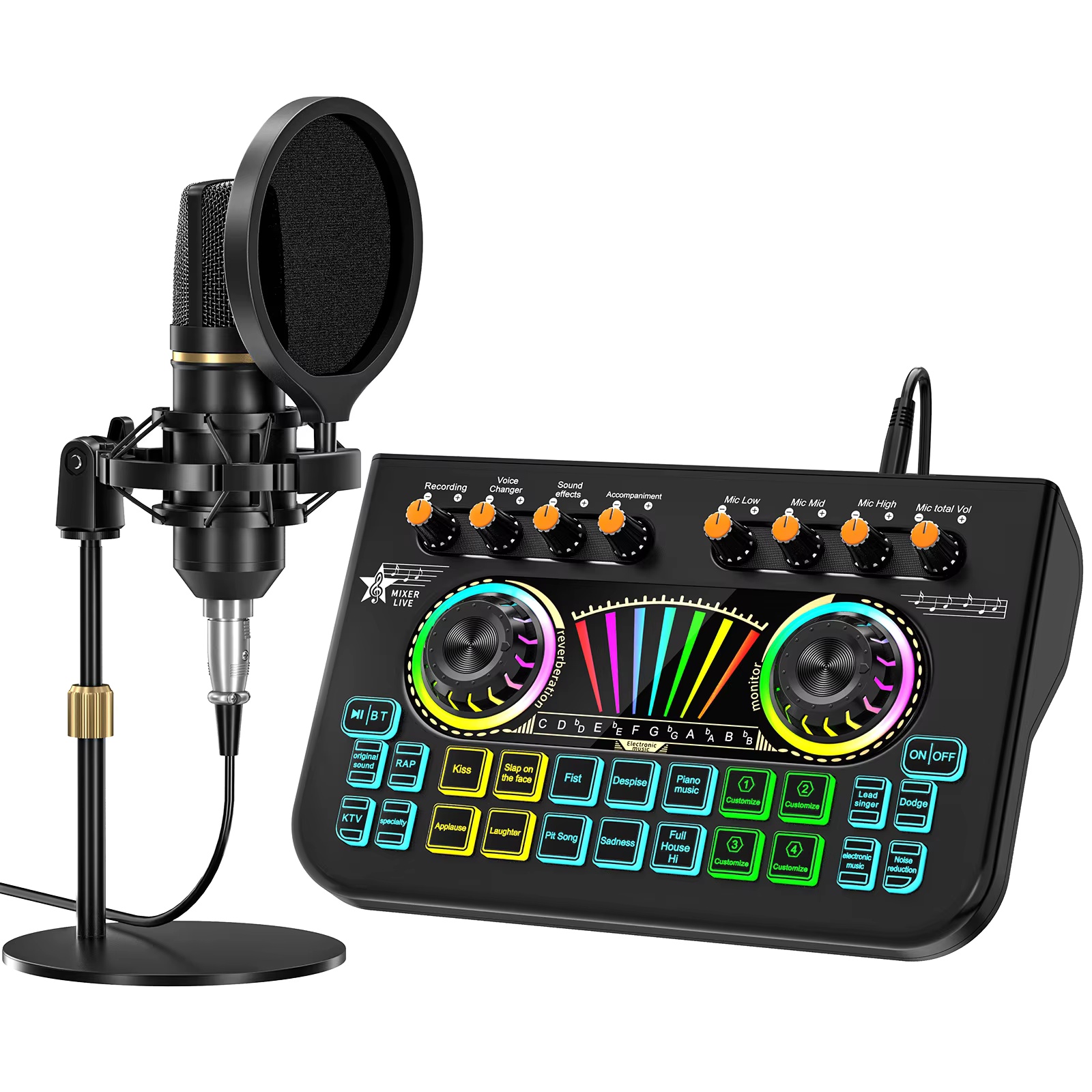 Pc Gaming Youtube - Tenlamp X3 BM800 Podcast Microphone Bundle