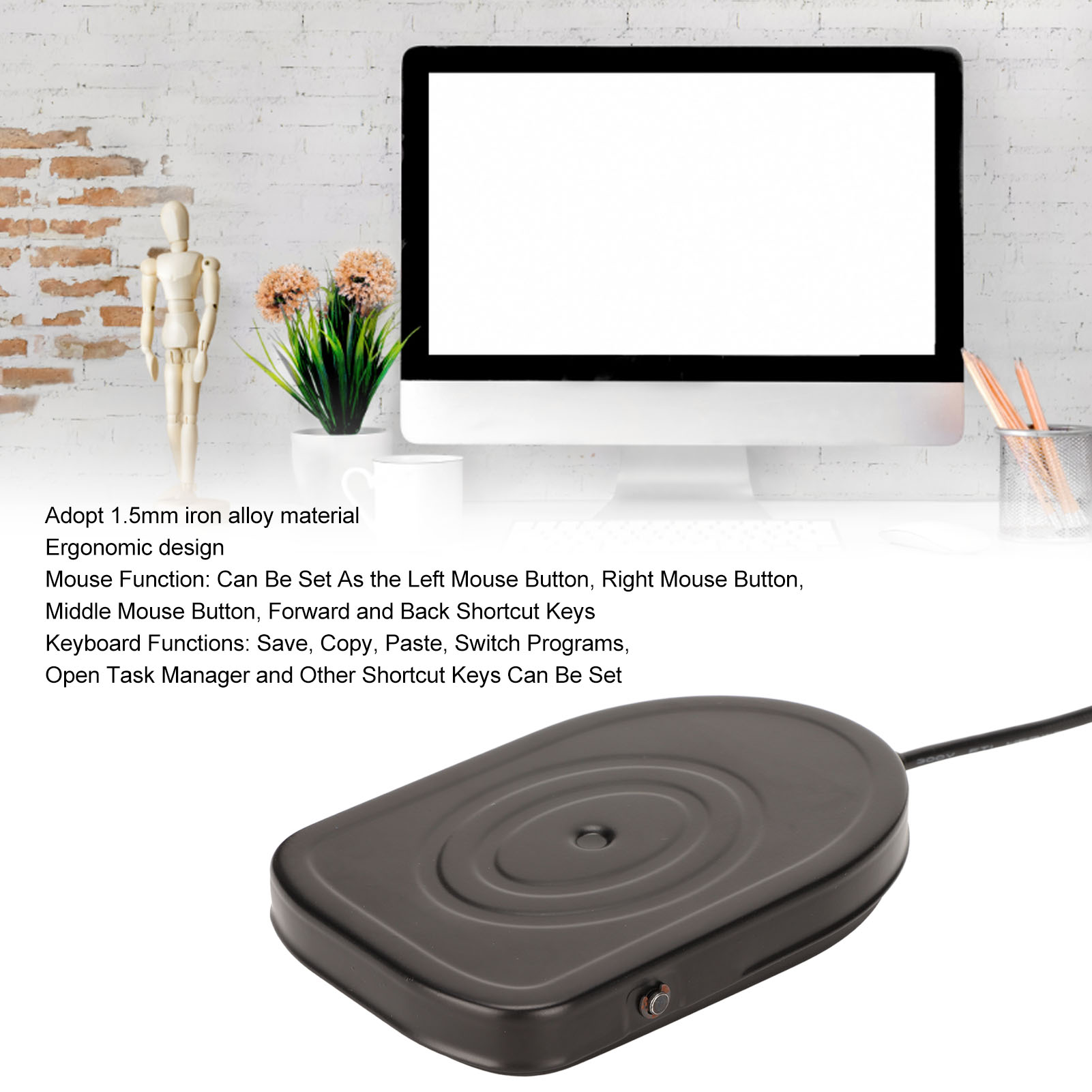 Gaming Foot Pedal Multi Functi - Gaming Controller ulasan dan harga