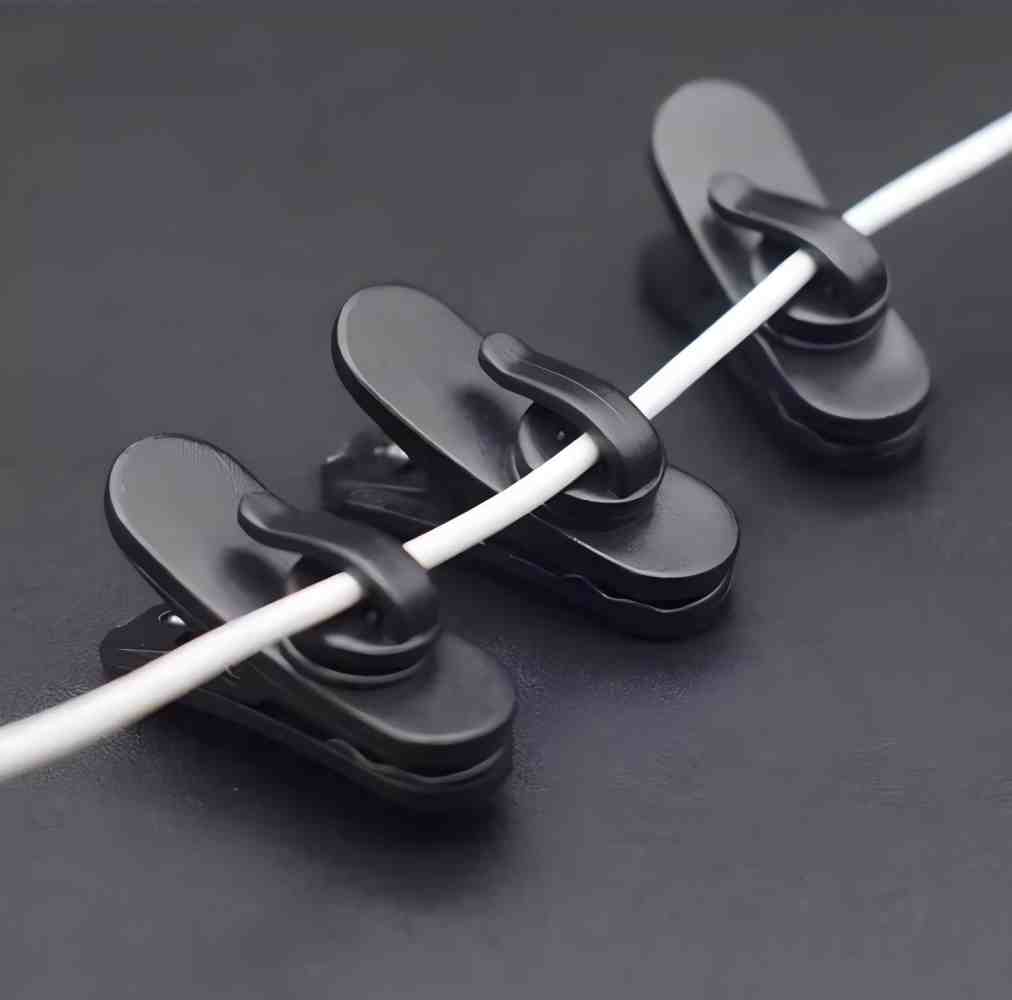 10pcs Rotating Earphone Cable  - Headset Stand ulasan dan harga