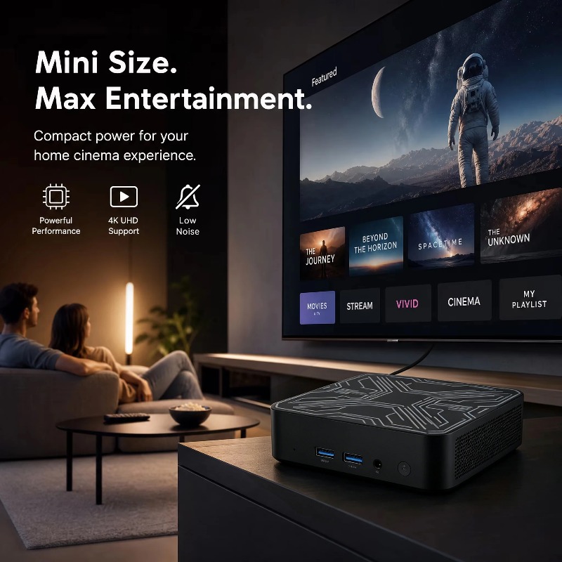 2026 New Mini PC Portable Inte - Pc Gaming Sultan ulasan dan harga