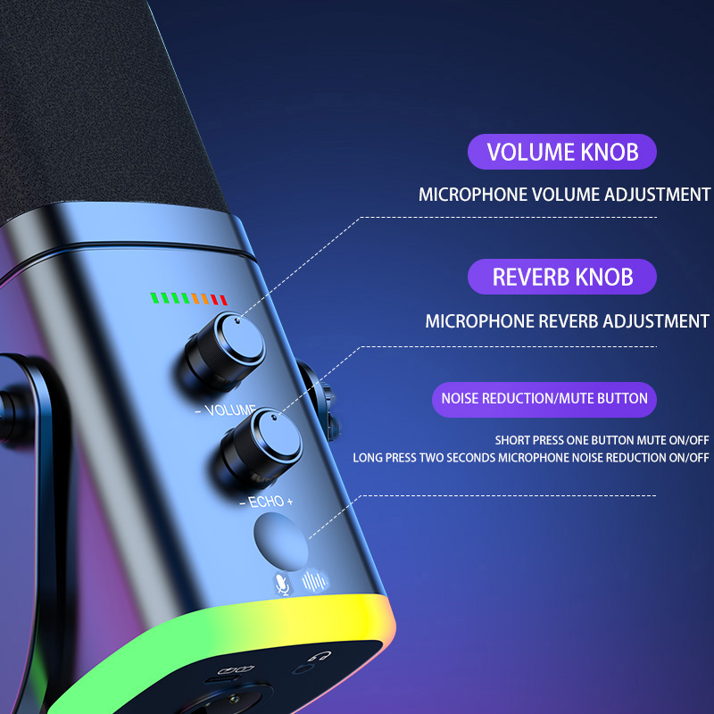 XLR/USB Dynamic Microphone for - Pc Gaming Youtube ulasan dan harga