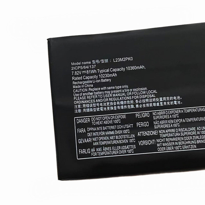 81WH Capacity L23M2PK0 Battery - Pc Gaming Legion ulasan dan harga