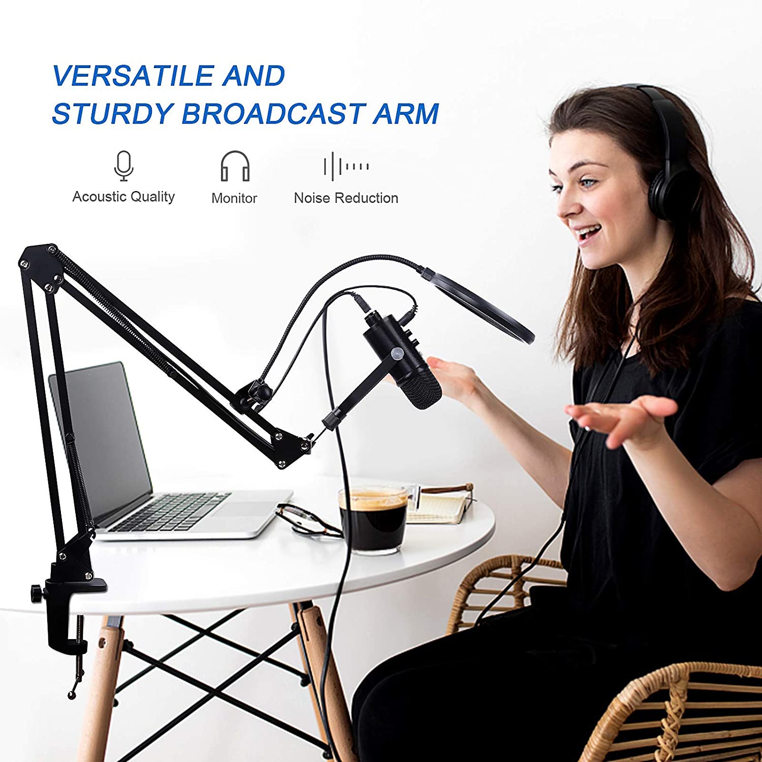 BM86 USB Condenser Microphone  - Pc Gaming Youtube ulasan dan harga