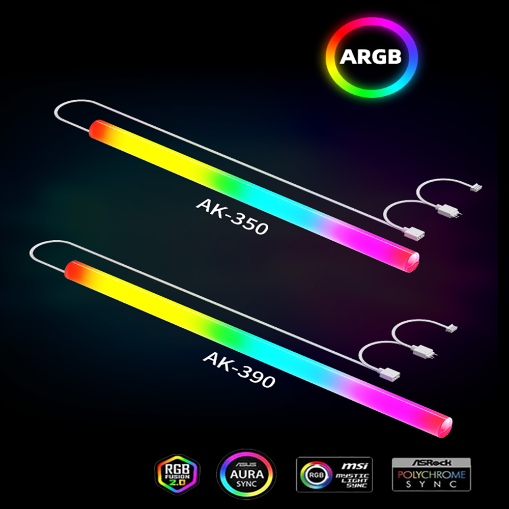 Flexible 5V ARGB LED Neon Tube - Pc Gaming Youtube ulasan dan harga
