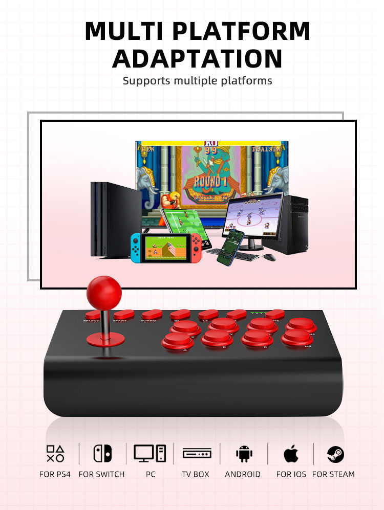 8-Button Arcade Stick For Nint - Joystick Pc Gaming ulasan dan harga