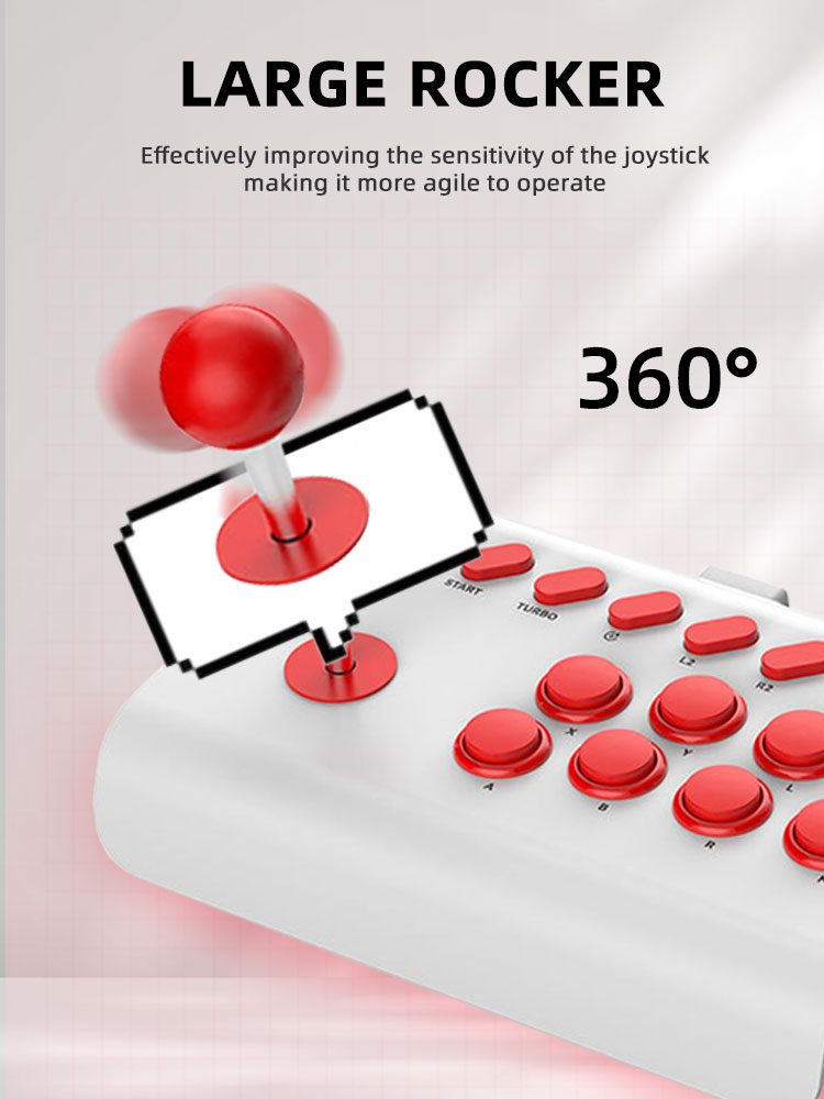 8-Button Arcade Stick For Nint - Joystick Pc Gaming ulasan dan harga