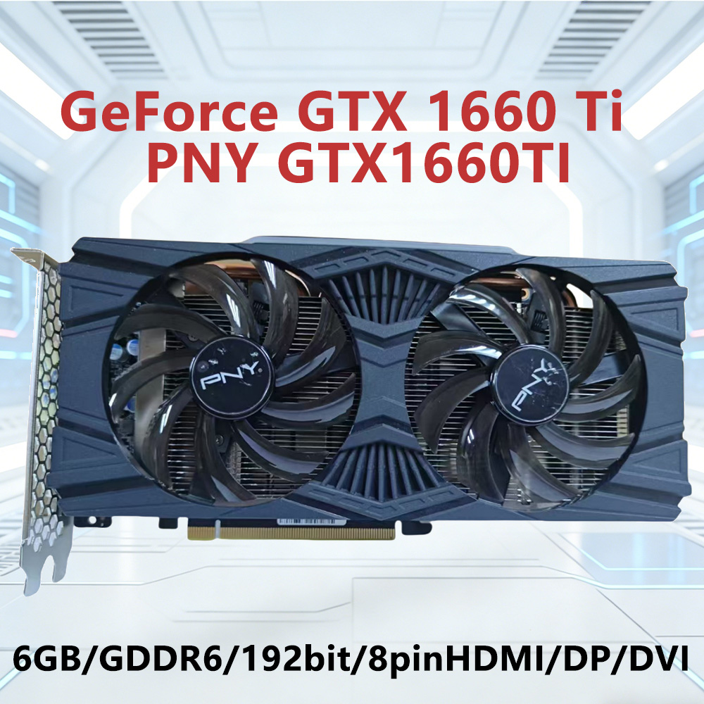 PNY GeForce GTX 1660 Ti 6GB GD - Pc Gaming Gtx 1660 ulasan dan harga