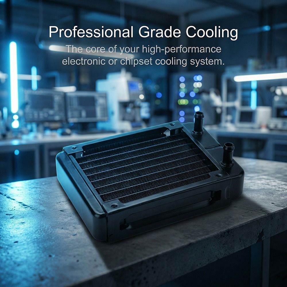 120MM Water Cooling Radiator 1 - Pc Gaming Youtube ulasan dan harga