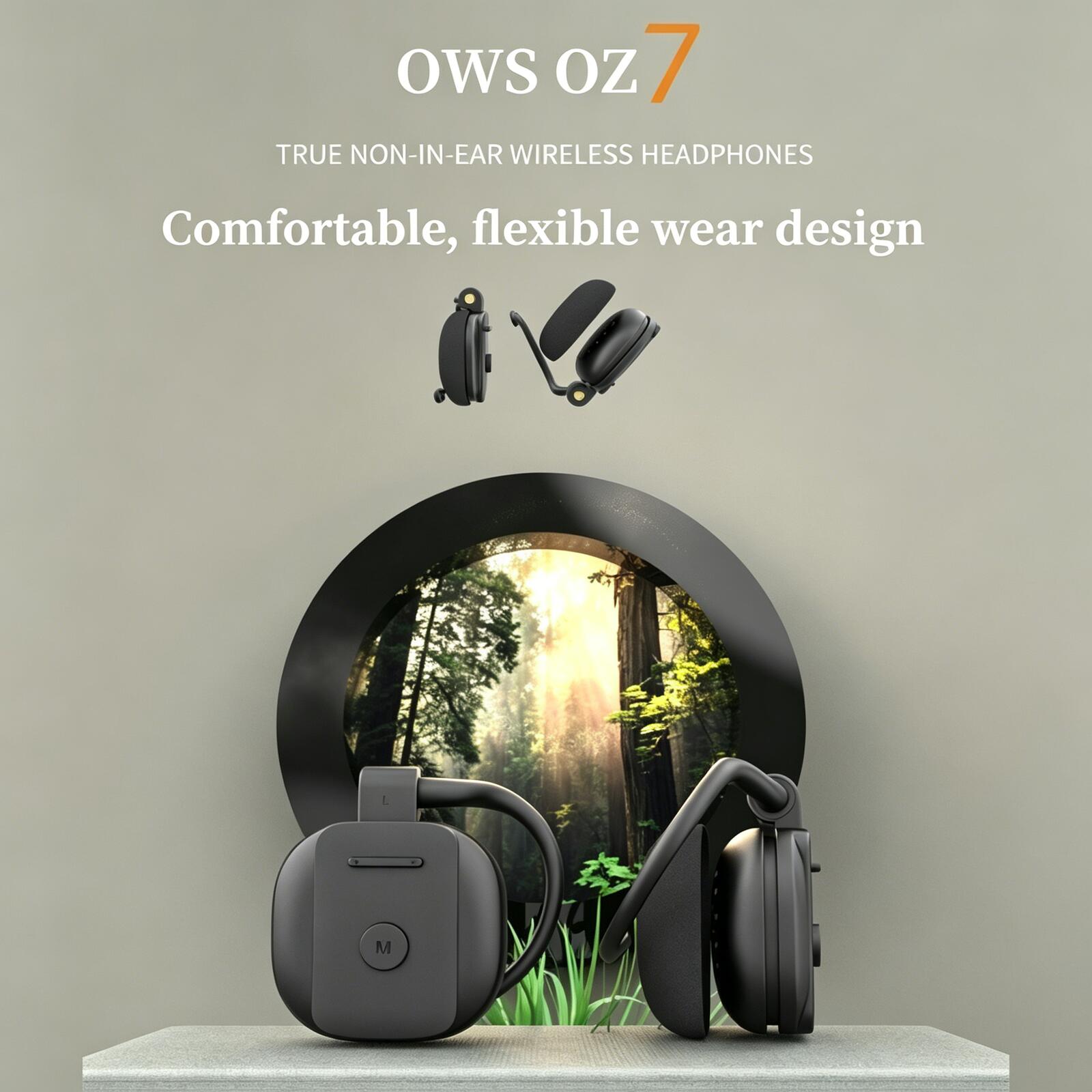 New OWS Open Ear Wireless Blue - Pc Gaming Earbuds ulasan dan harga