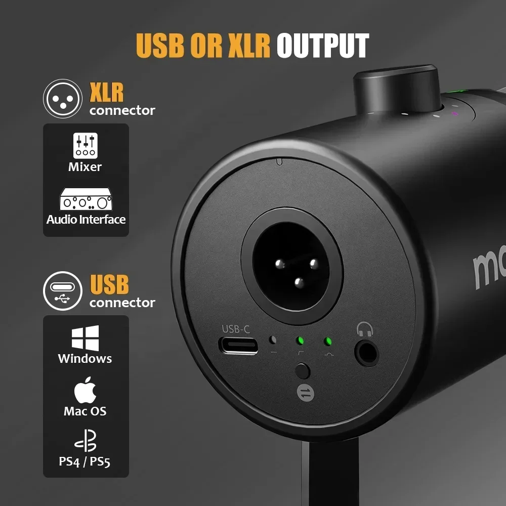 MAONO Dynamic Microphone XLR U - Gaming Controller ulasan dan harga