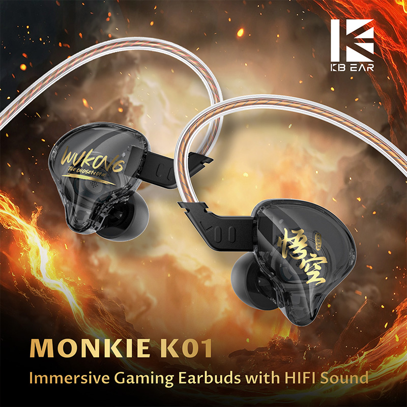 KBEAR K01 IEMS for Gaming Nois - Pc Gaming Earbuds ulasan dan harga