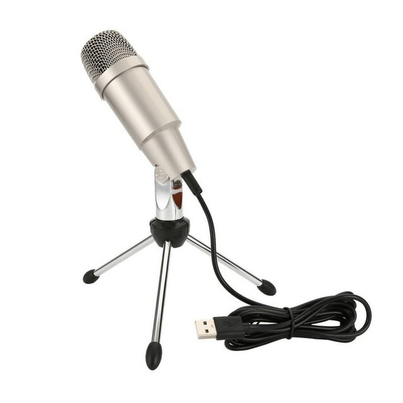 Professional USB Condenser Mic - Pc Gaming Youtube ulasan dan harga