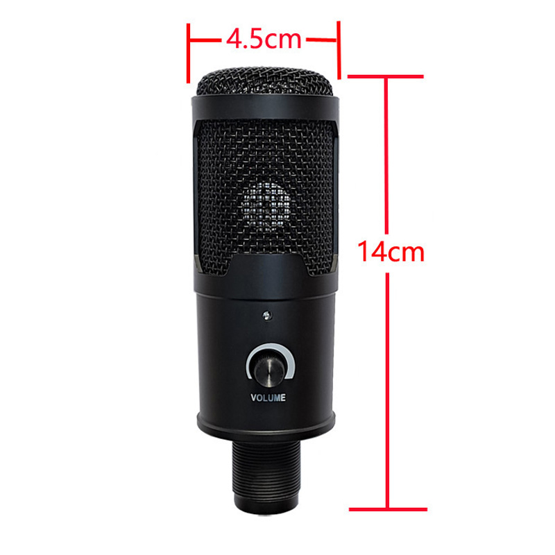 1.5m USB Condenser Microphones - Pc Gaming Youtube ulasan dan harga