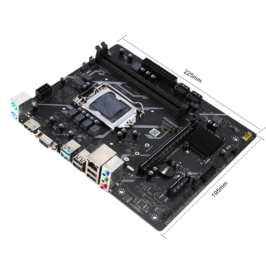 KLLISRE H310 Motherboard H311- - Pc Gaming Cpu ulasan dan harga