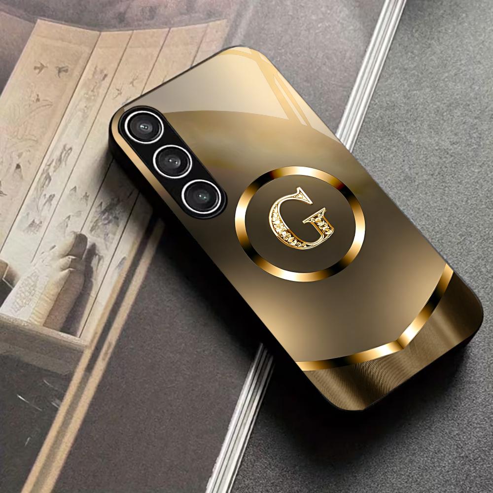Letter G tempered glass phone  - Pc Case Tempered Glass ulasan dan harga