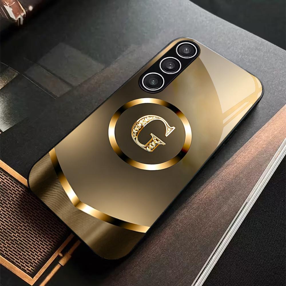 Letter G tempered glass phone  - Pc Case Tempered Glass ulasan dan harga
