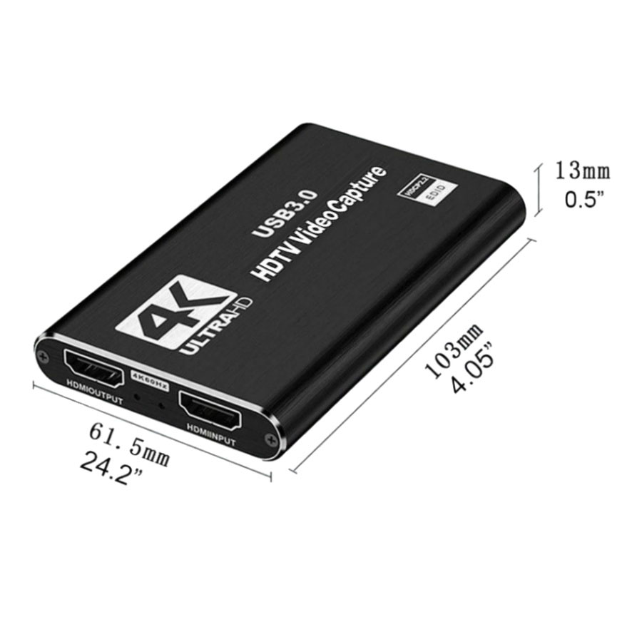 4K USB 3.0 Video Capture Card  - Sound Card Usb ulasan dan harga
