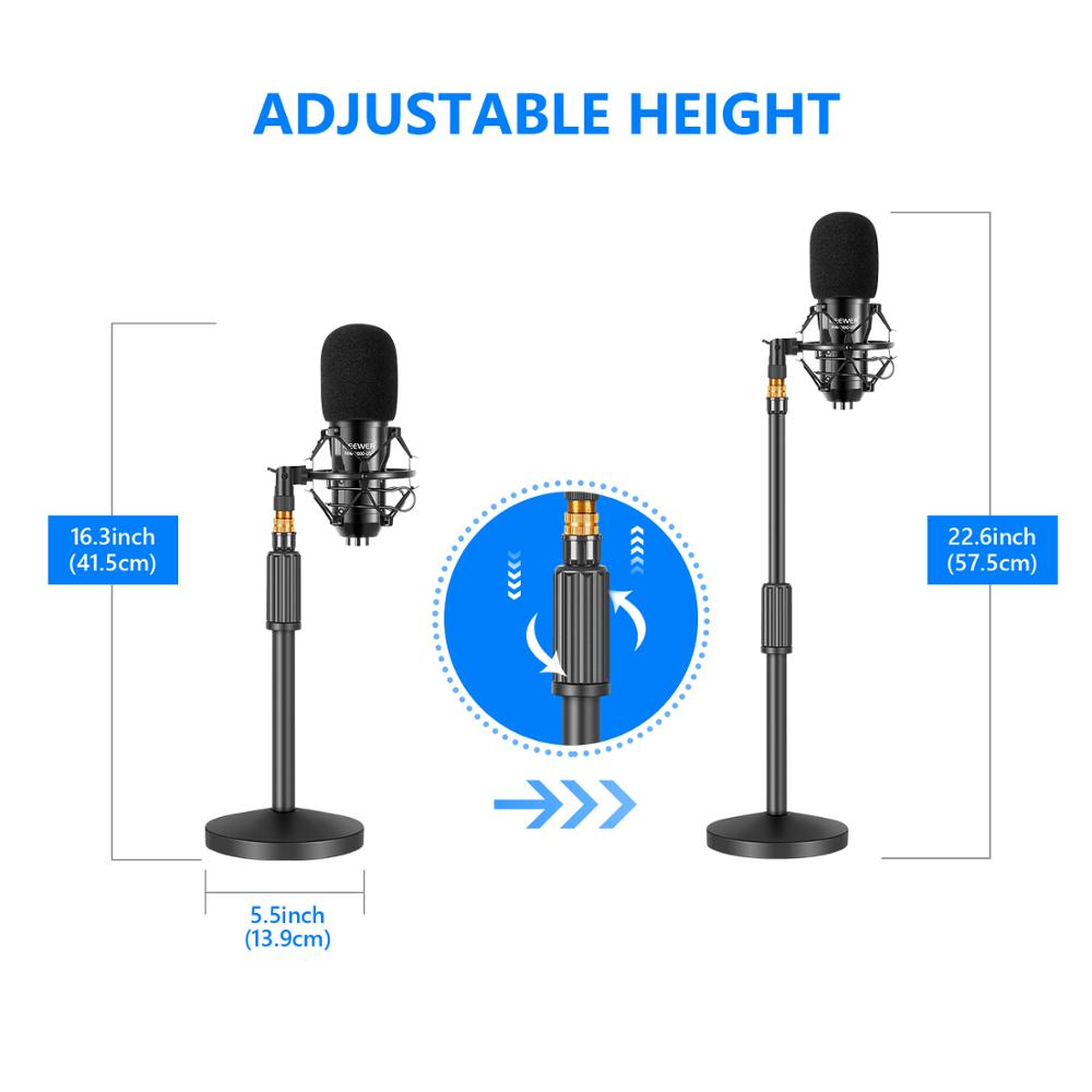 Neewer USB Microphone Kit-Plug - Pc Gaming Youtube ulasan dan harga