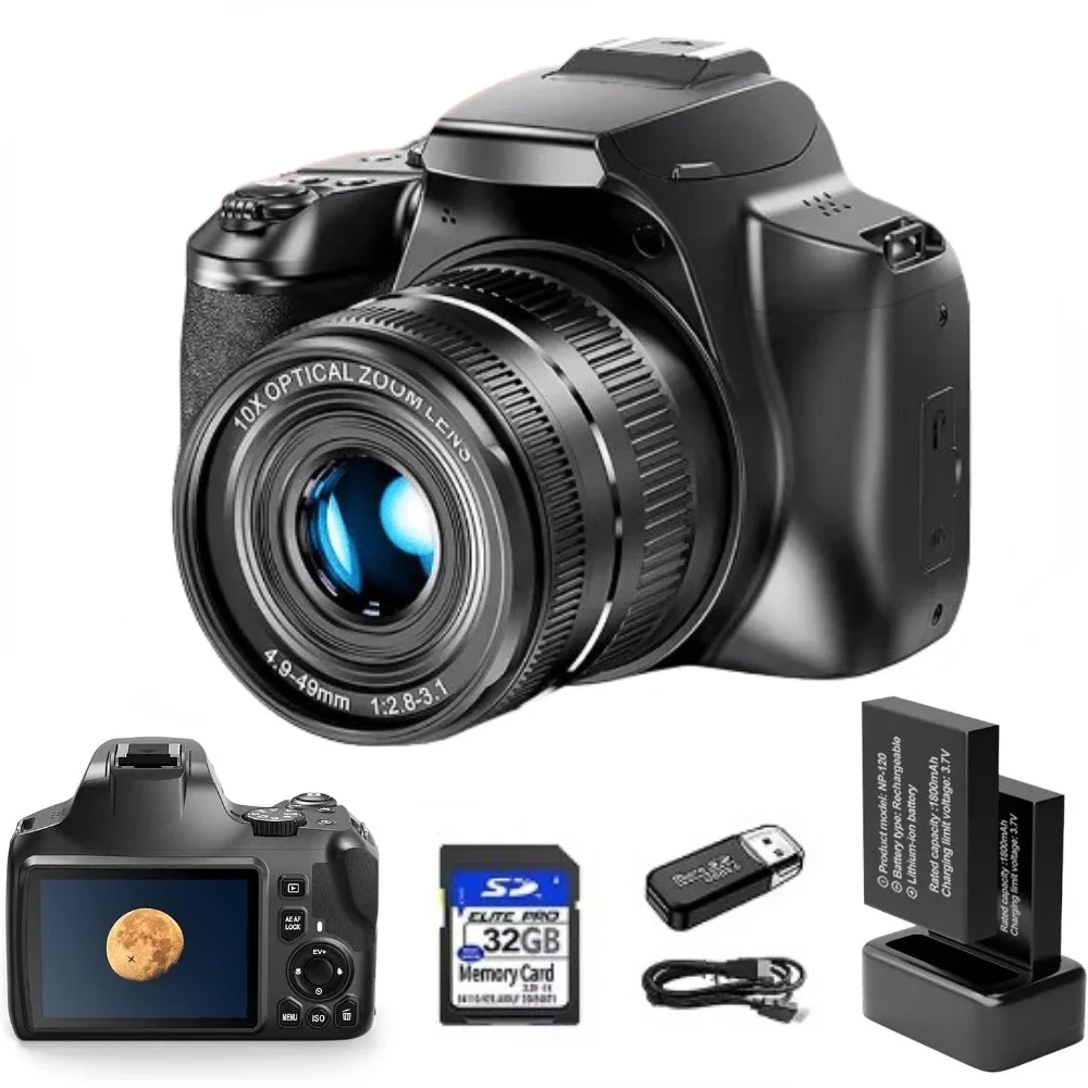4K Digital Camera for Photogra - Webcam 4K ulasan dan harga