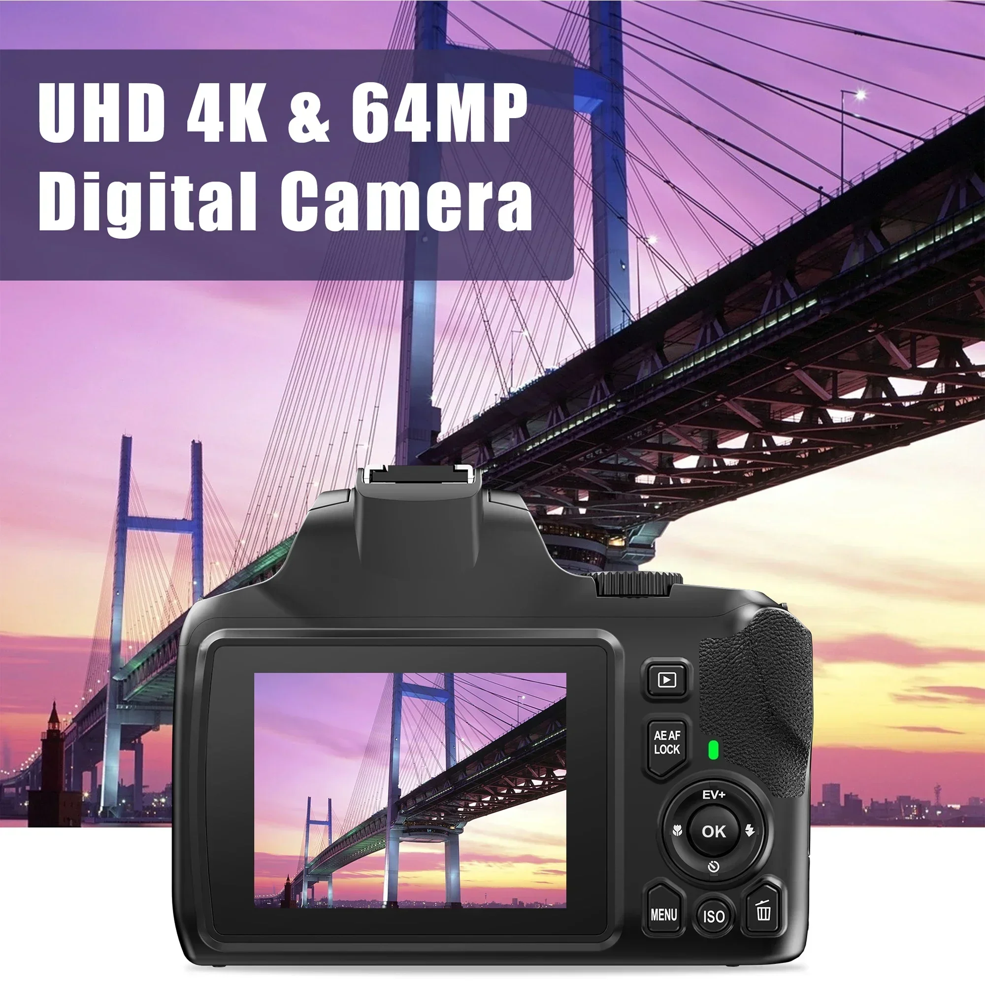 4K Digital Camera for Photogra - Webcam 4K ulasan dan harga