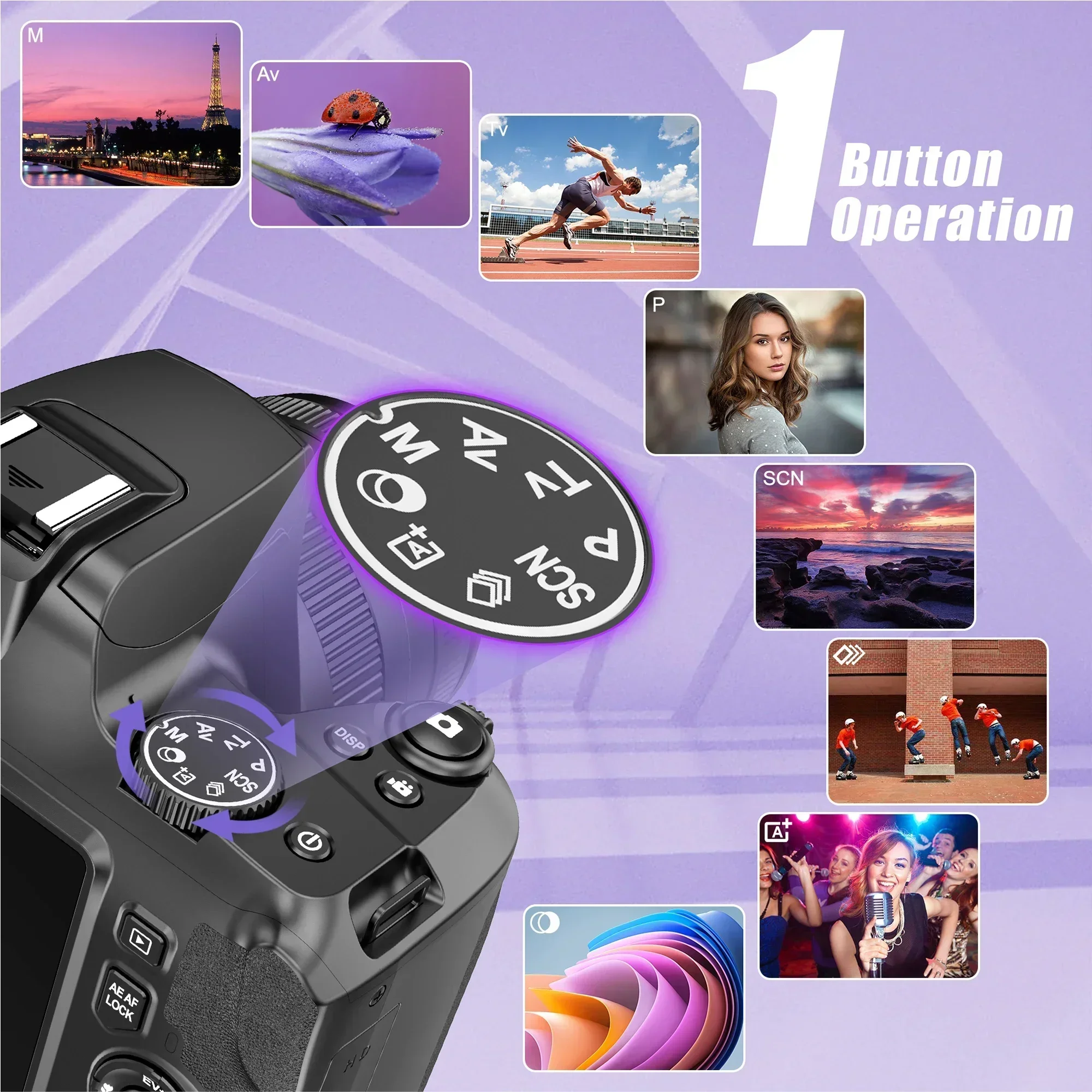 4K Digital Camera for Photogra - Webcam 4K ulasan dan harga