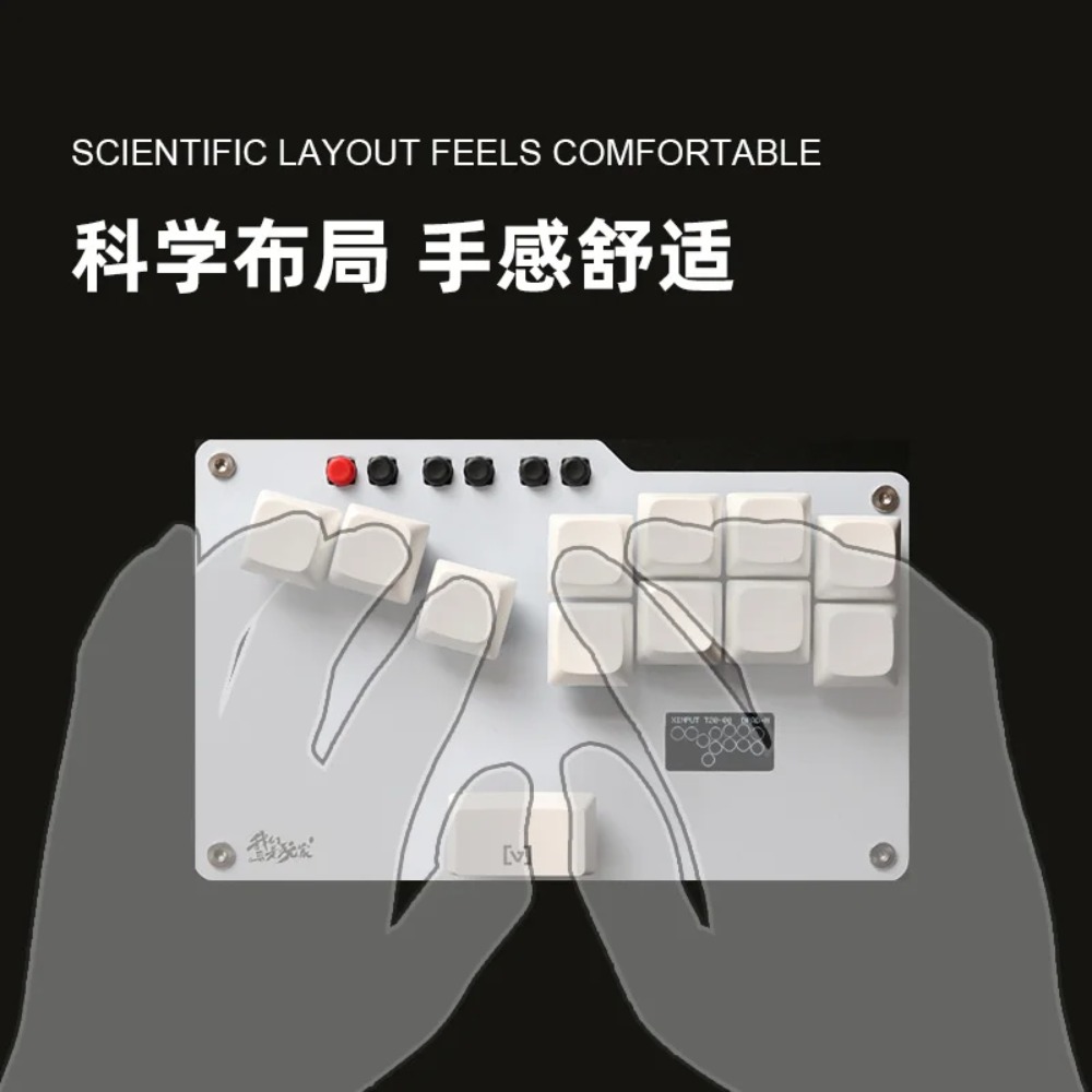 HitBox Mini Keyboard Portable  - Joystick Pc Gaming ulasan dan harga