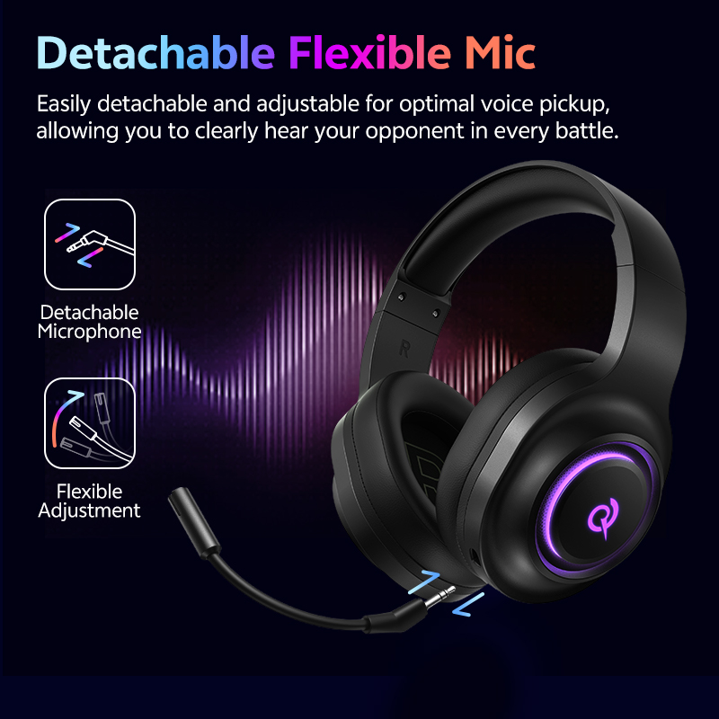 QCY Heroad V200 Gaming Headset - Pc Gaming Earbuds ulasan dan harga