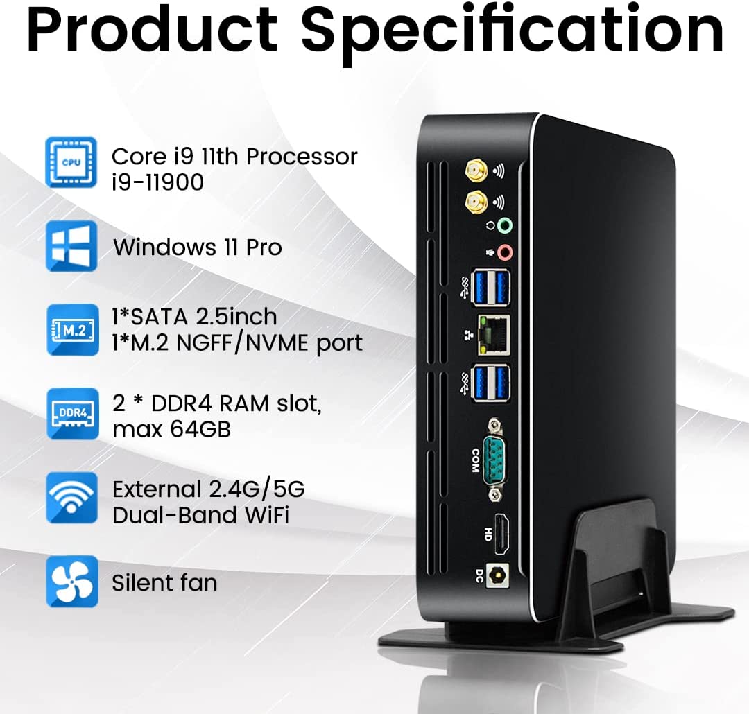 Partaker 11th Gen Intel Mini P - Pc Gaming Cpu ulasan dan harga