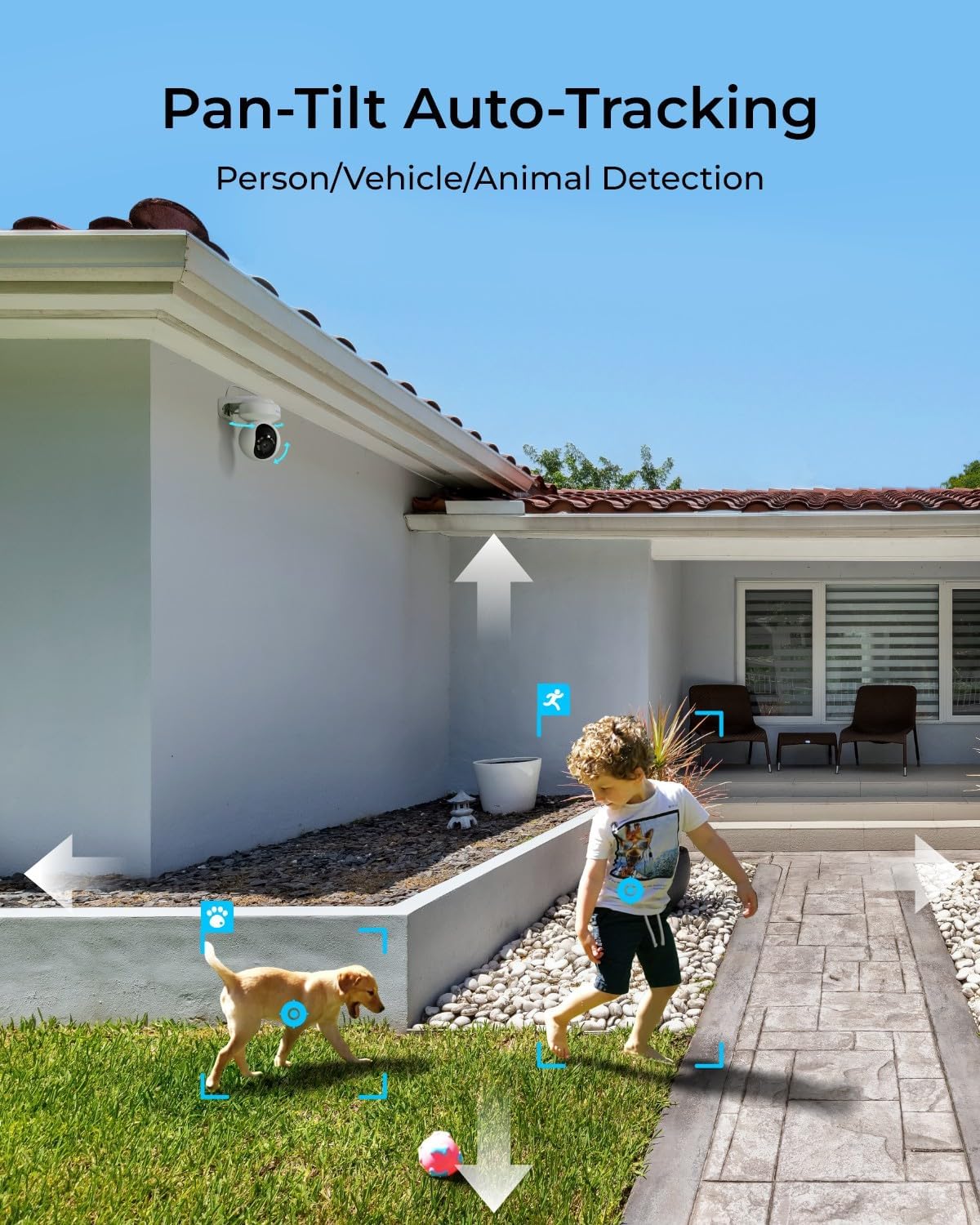 PoE 4K Outdoor Home Security C - Webcam 4K ulasan dan harga