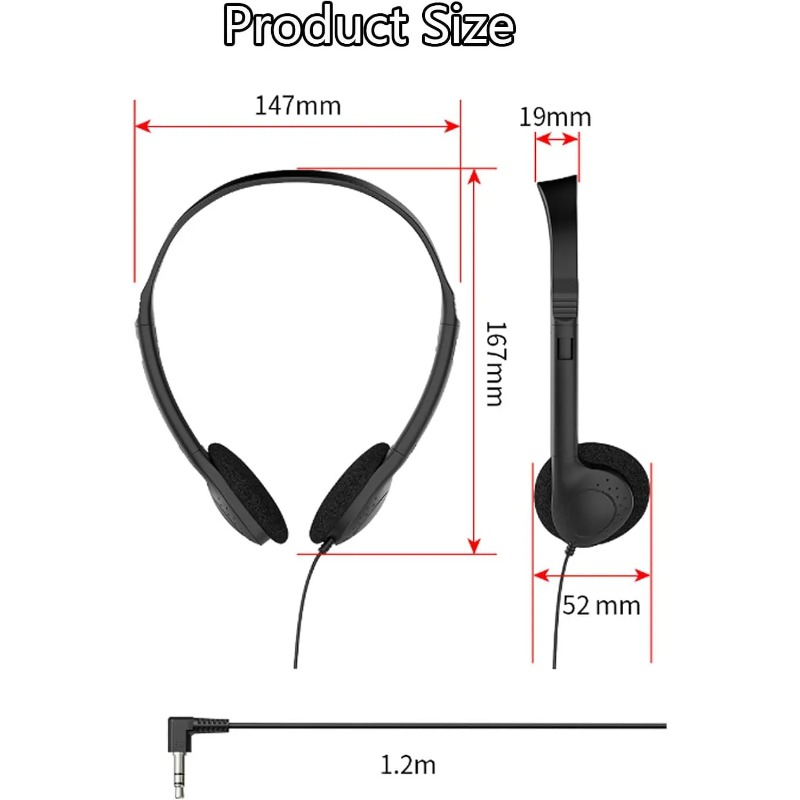 3.5mm Wired Computer Headphone - Pc Gaming Earbuds ulasan dan harga