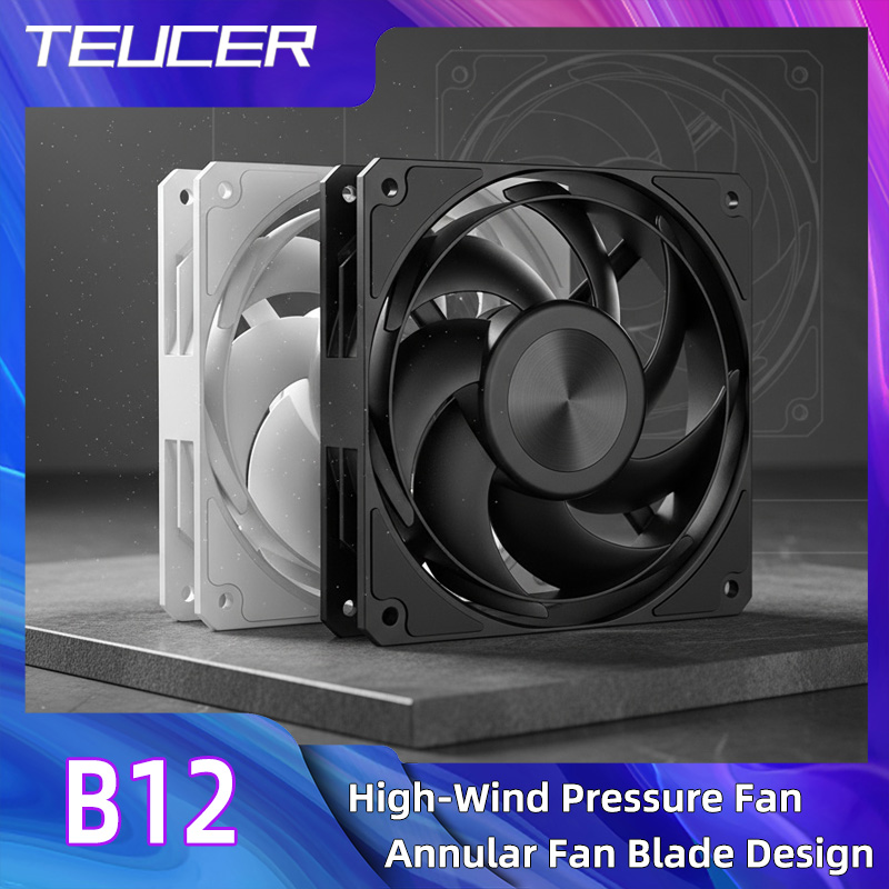 TEUCER Computer CPU Cooler Fan - Pc Gaming Cpu ulasan dan harga