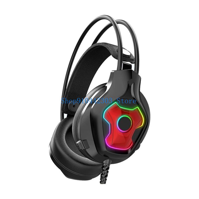 652F Headset for PC RGB LED St - Pc Gaming Earbuds ulasan dan harga