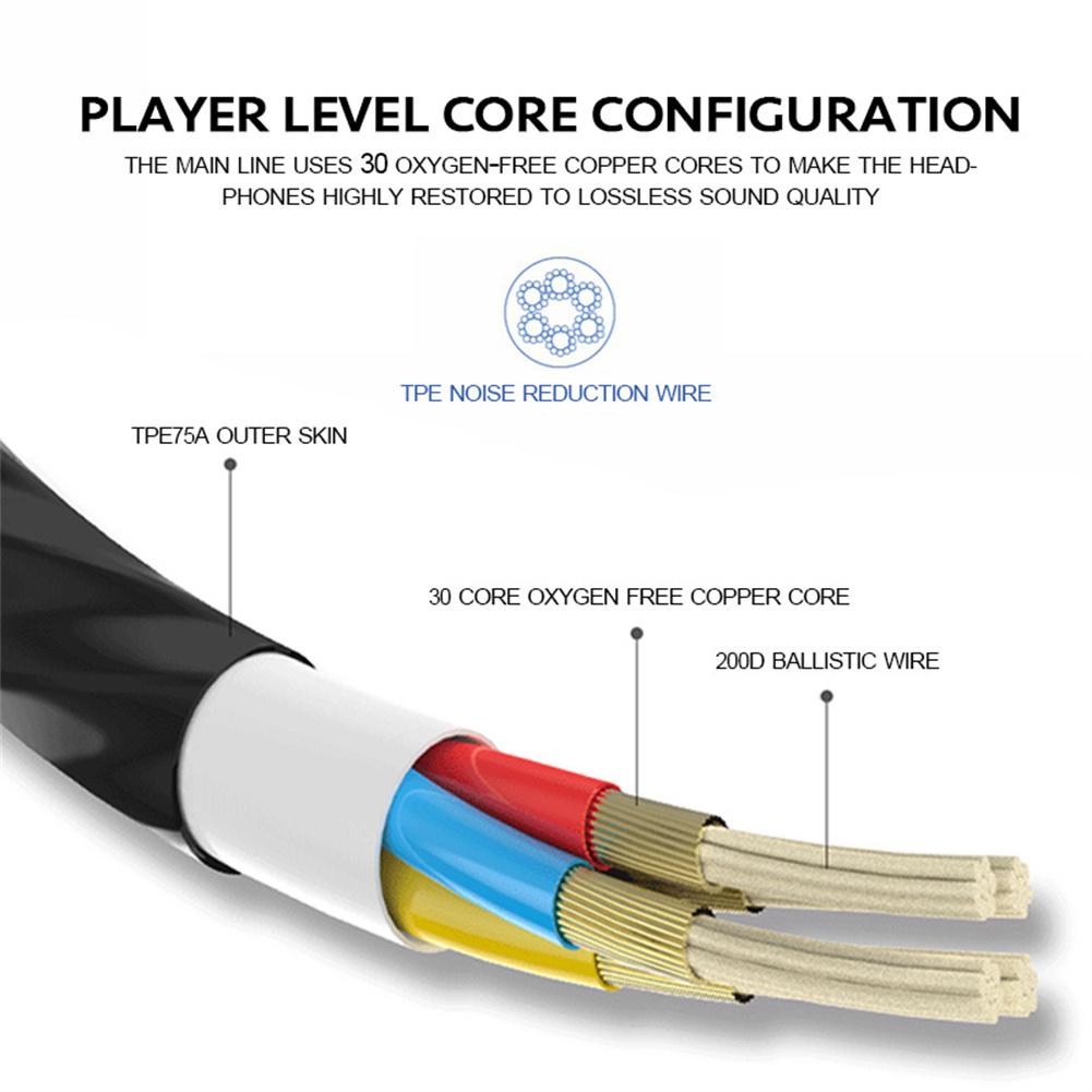 3.5mm Wired Earphone In Ear He - Pc Gaming Earbuds ulasan dan harga
