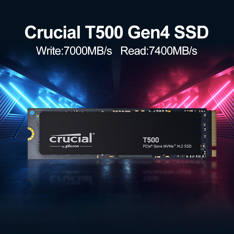 Crucial T500 1TB Gen4 NVMe M.2 - Pc Gaming Website ulasan dan harga