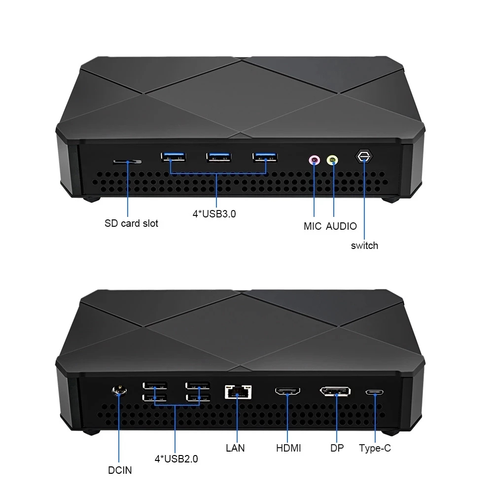 12Th Gen Gaming Mini PC Core I - Pc Gaming Cpu ulasan dan harga