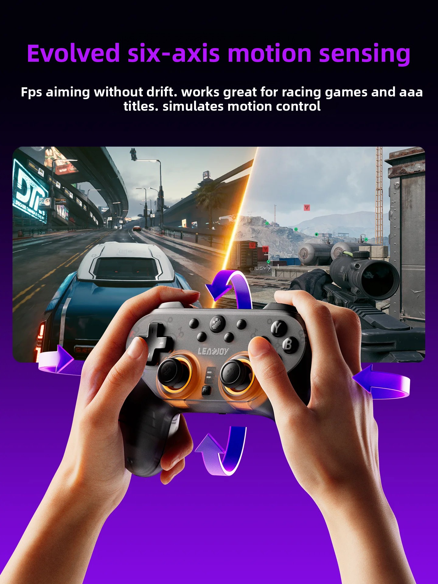 LeadJoy Saber Plus Wireless Ga - Joystick Pc Gaming ulasan dan harga