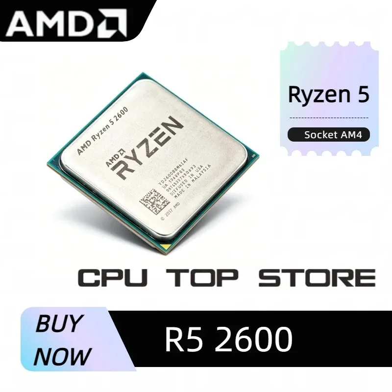 AMD Ryzen5 2600 AM4 Interface  - Pc Gaming Cpu ulasan dan harga