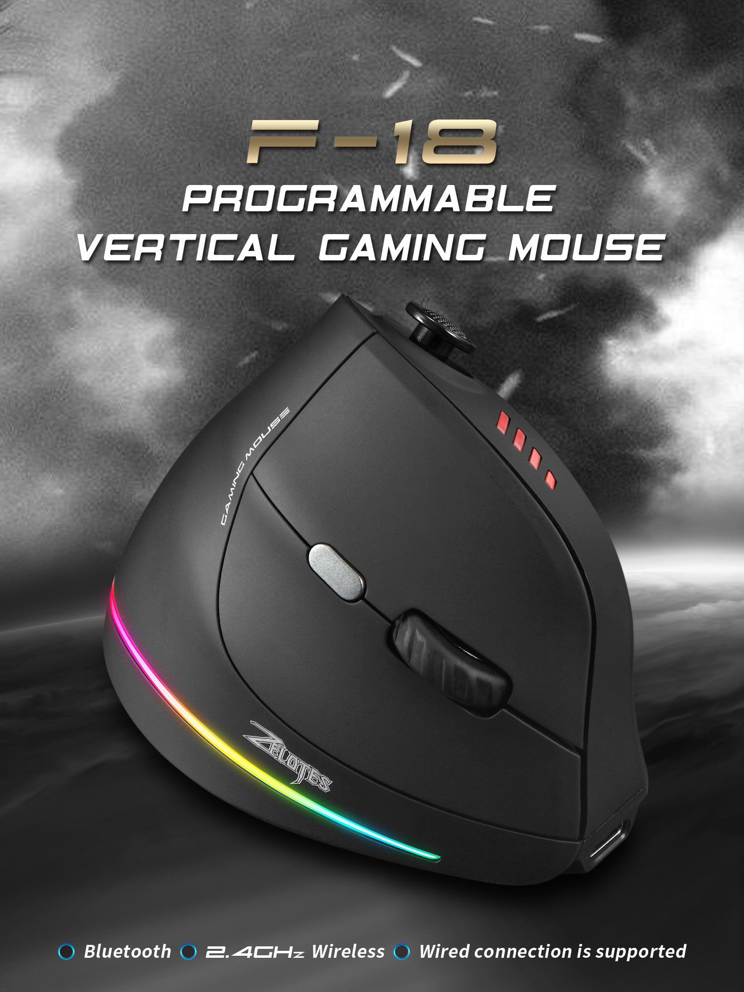 Jomaa RGB Backlit Wireless Ver - Gaming Controller ulasan dan harga