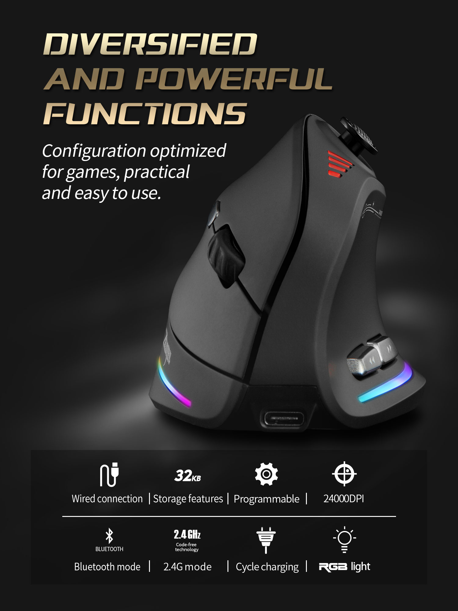 Jomaa RGB Backlit Wireless Ver - Gaming Controller ulasan dan harga