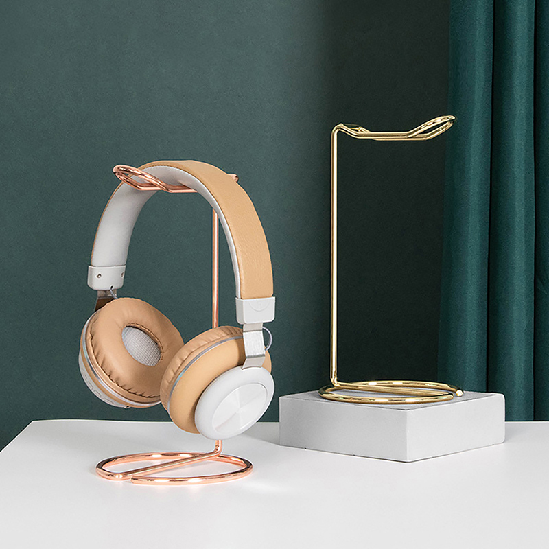 1pc Iron Line Headphone Stand  - Headset Stand ulasan dan harga